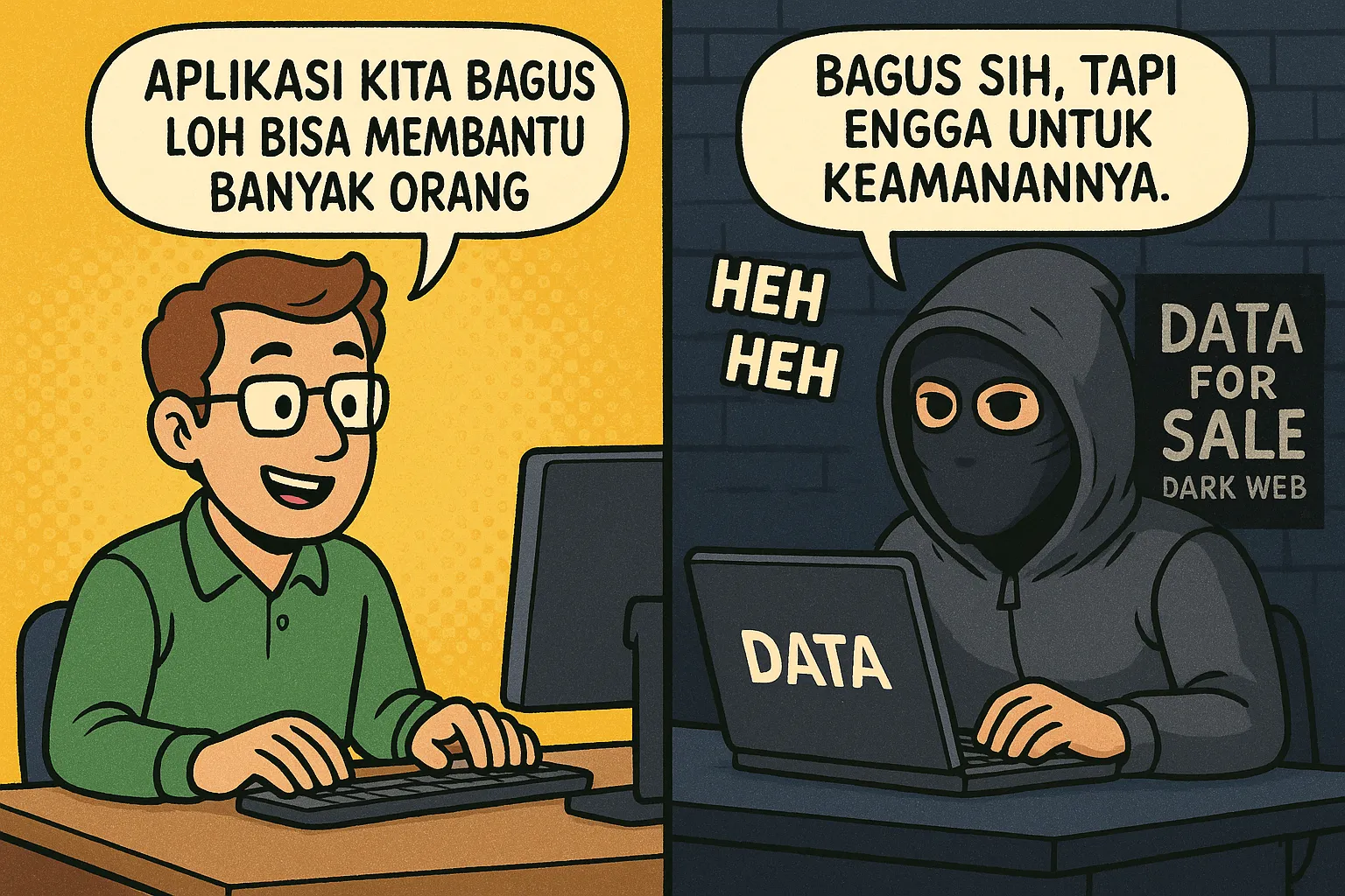 Aplikasi Bagus Tapi Tidak Aman